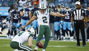 Kicker: AFC: Jason Myers, New York Jets - NFC: Aldrick Rosas, New York Giants.