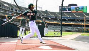 Kyler Murray wurde im MLB Draft von den Oakland Athletics gezogen.