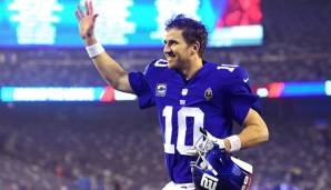 Eli Manning geht 2019 wohl in seine letzte Saison bei den New York Giants.