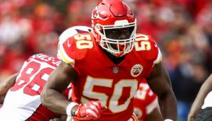 Justin Houston spielte seit 2011 für die Kansas City Chiefs.