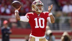 San Francisco 49ers: Jimmy Garoppolo (2. Runde, 62 Overall, Draft 2014 - New England Patriots).