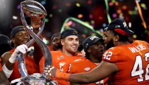 Clelin Ferrell und Co. gewannen 2018 den Cotton Bowl Classic gegen Notre Dame.