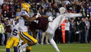 Greedy Williams, CB, zu den Browns (Runde 2, 46 Overall). Könnte der beste Press-Man-Corner dieser Klasse sein und war ein First-Round-Talent - Cleveland hatte keinen Erstrunden-Pick und hat jetzt einen Starting-Corner gegenüber von Ward.