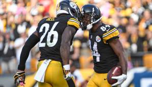 Die Pittsburgh Steelers stehen vor der großen Herausforderung, Le'Veon Bell und Antonio Brown zu ersetzen.