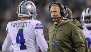 Jason Garrett geht in sein letztes Vertragsjahr als Head Coach der Dallas Cowboys.