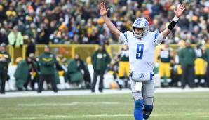 13. Matt Stafford, Lions. Noch immer ein Top-5-Arm, kombiniert mit Pocket-Passer-Qualitäten, wie sie sich viele Scouts im Idealfall wünschen. Dennoch als Passer letztes Jahr eher durchschnittlich - in einem Scheme, das ihm im Passing Game wenig hilft.