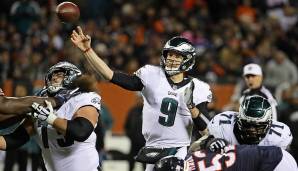 24. Nick Foles, Jaguars. Schwer einschätzbar. Foles' beste Spiele über die letzten 2 Jahre waren herausragend; ein tougher Pocket-Passer, der enge Fenster attackiert. Aber er bleibt inkonstant und muss erst eine Saison auf höherem Level spielen.