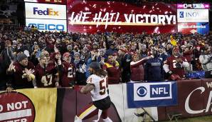 11. Washington Redskins - Fan-Ausgaben: 10 - Social-Ranking: 28 - Auswärts-Auftritte: 8.