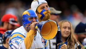 26. Los Angeles Chargers - Fan-Ausgaben: 26 - Social-Ranking: 23 - Auswärts-Auftritte: 16.