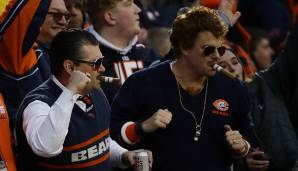 8. Chicago Bears - Fan-Ausgaben: 4 - Social-Ranking: 14 - Auswärts-Auftritte: 12.