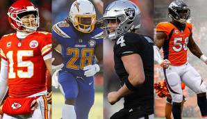 Der deutsche NFL-Podcast "Down, Set, Talk!" blickt diese Woche auf die AFC West!