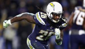 Melvin Gordon wurde 2015 in der 1. Runde von den Los Angeles Chargers ausgewählt.