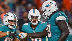 Laremy Tunsil (r.) und Kenny Stills (M.) wechseln zu den Houston Texans-