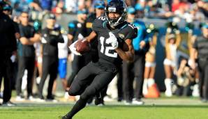 JACKSONVILLE JAGUARS: Dede Westbrook. Knackte bereits im Vorjahr die Marke von 100 Targets. 2019 geht Westbrook wohl als Lieblings-Receiver von Nick Foles in die Saison und hat alle Möglichkeiten, um einen weiteren Schritt nach vorne zu machen.