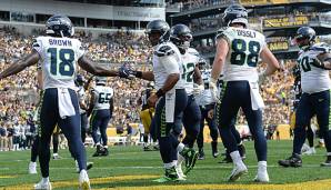 Die Seattle Seahawks haben ihr erstes Auswärtssspiel der Saison bei den Steelers gewonnen.