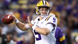 Joe Burrow ist mit LSU bislang noch ungeschlagen.