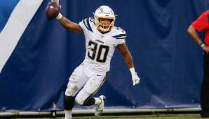 Austin Ekeler, Chargers (vs. Bears): Ekeler kämpft mit Gordon um Snaps, doch die Vorwoche zeigt: Er ist der bessere der zwei. Chicago ließ über die letzten vier Wochen die meisten RB-Punkte zu und ist besonders anfällig gegen Receiving Backs wie Ekeler.