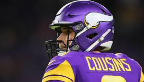 Kirk Cousins, QB, Vikings: Primetime als klarer Favorit und erstmals gegen sein Ex-Team Washington - Cousins hatte schon unter einfacheren Umständen Debakel-Spiele. Nicht so aber am Donnerstag: Ein fehlerfreier Auftritt, der die starke Form bestätigt.