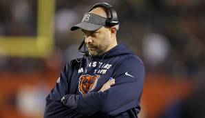 Matt Nagy, HC, Bears: Nagy wollte den Ball laufen und seinen QB verstecken - was gelang. Und beinahe auch zum Sieg gereicht hätte. Aber: Mit über 40 Sekunden abzuknien, statt für das Field Goal näher ran zu gehen, war desolat und rächte sich schwer.