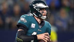 9. Carson Wentz, Eagles. Ist definitiv das geringste Problem in der Eagles-Offense. Wentz liefert Big Plays, er spielt stark unter Druck, er leistet sich wenige Fehler - ein Franchise-Quarterback, daran besteht für mich kein Zweifel.