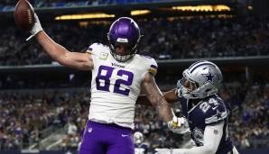 Kyle Rudolph erzielte zwei Touchdowns gegen die Dallas Cowboys.