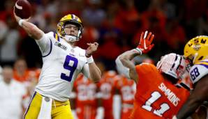 Joe Burrow war der überragende Mann beim Sieg von LSU über Clemson im National Championship Game.