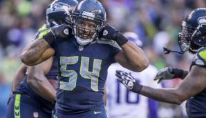 LINEBACKER: Bobby Wagner. Damals wie heute eine Maschine! Wagner führte die Seahawks 2013 mit 120 Tackles an und kam zudem auf 5 Sacks und 2 Interceptions.