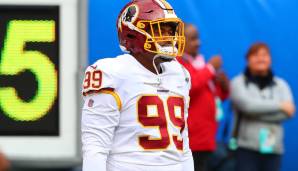 CALEB BRANTLEY - Defensive Lineman, Washington Football Team: Seit 2018 spielt Brantley schon in Washington, verbrachte das Vorjahr aber 15 Spiele lang auf Injured Reserve. Ob das bei seiner Entscheidung eine Rolle spielte, ist unklar.