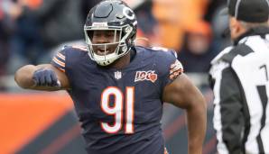 EDDIE GOLDMAN - Defensive Tackle, Chicago Bears: Seit 2015 ist Goldman eine Bank in der D-Line der Bears. Seine Beweggründe für den Ausstieg sind nicht bekannt.