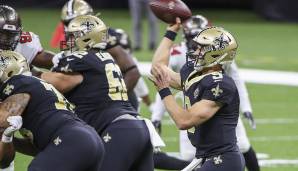 15. Drew Brees, New Orleans Saints: Erwartet uns schlicht ein inkonstantes Brees-Jahr? Gegen Detroit und die Chargers attackierte er erstmals willig auch mehr als im Kurzpassspiel, der Arm aber hat sichtbare Limitierungen - selbst seine Accuracy wackelt.