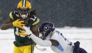 Davante Adams brillierte mit drei Touchdowns gegen die Titans.