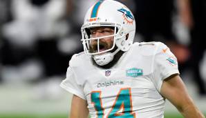 Ryan Fitzpatrick führte die Dolphins zu einem wundersamen Sieg in Las Vegas.