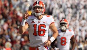 1. JACKSONVILLE - TREVOR LAWRENCE, QB, CLEMSON. Dieser Pick wird sich vermutlich bis zum Draft nicht verändern. Lawrence ist das größte Quarterback-Talent dieser Klasse und ich sehe nicht, dass Jacksonville hier die Liga schockt.