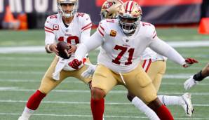 Left Tackle: TRENT WILLIAMS (San Francisco 49ers) - Durchschnittliches Jahresgehalt: 23,1 Millionen Dollar (Gesamtvertrag: 138,1 Millionen Dollar 2021)