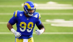 DEFENSE - Interior Defensive Line: AARON DONALD (Los Angeles Rams) - Durchschnittliches Jahresgehalt: 22,5 Millionen Dollar (Gesamtvertrag: 6 Jahre/135 Millionen Dollar 2018)