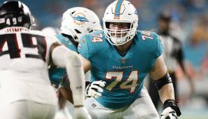 LIAM EICHENBERG (OL, Dolphins): Miami hat viele Fragezeichen in seiner Offensive Line, eine starke Saison von Second-Rounder Eichenberg wäre enorm wichtig. Gegen die Falcons auf Left Guard hatte er bei seine Premiere ein exzellentes Spiel.