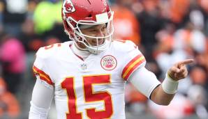 Patrick Mahomes und Josh Allen trafen in den Playoffs aufeinander.