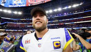 Matthew Stafford konnte in seiner ersten Saison mit den L.A. Rams den Super Bowl gewinnen.