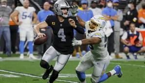 Derek Carr wird bei den Raiders mit seinem College-Receiver Davante Adams wiedervereint.