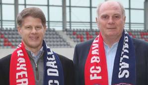 Clark Hunt an der Seite von Uli Hoeneß