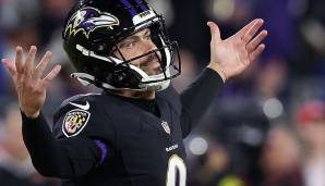 Justin Tucker erzielte das Field Goal zum Sieg für die Ravens in letzter Sekunde.