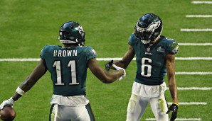 A.J. Brown, DeVonta Smith, Philadelphia Eagles