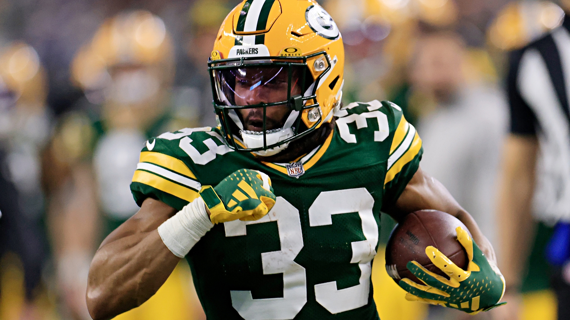 NFL, Green bay Packers, Aaron Jones