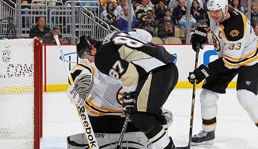 Sidney Crosby und die Penguins scheiterten immer wieder an Tim Thomas