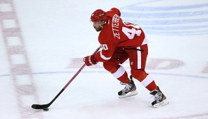 Henrik Zetterberg erzielte gegen Buffalo den 700. Scorerpunkt seiner Karriere