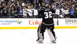 Vor allem dank Jonathan Quick stehen die Los Angeles Kings im Conference-Halbfinale