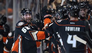 Mit seinen beiden Treffern sicherte Patrick Maroon den wichtigen Heimsieg der Ducks