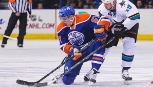 David Perron bezwang mit den Oilers die Gäste aus San Jose