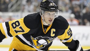 Sidney Crosby musste sich mit Pittsburgh den Blue Jackets geschlagen geben