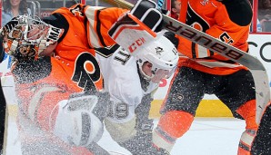 Flyers-Goalie Steve Mason brachte die Pens zur Verzweiflung